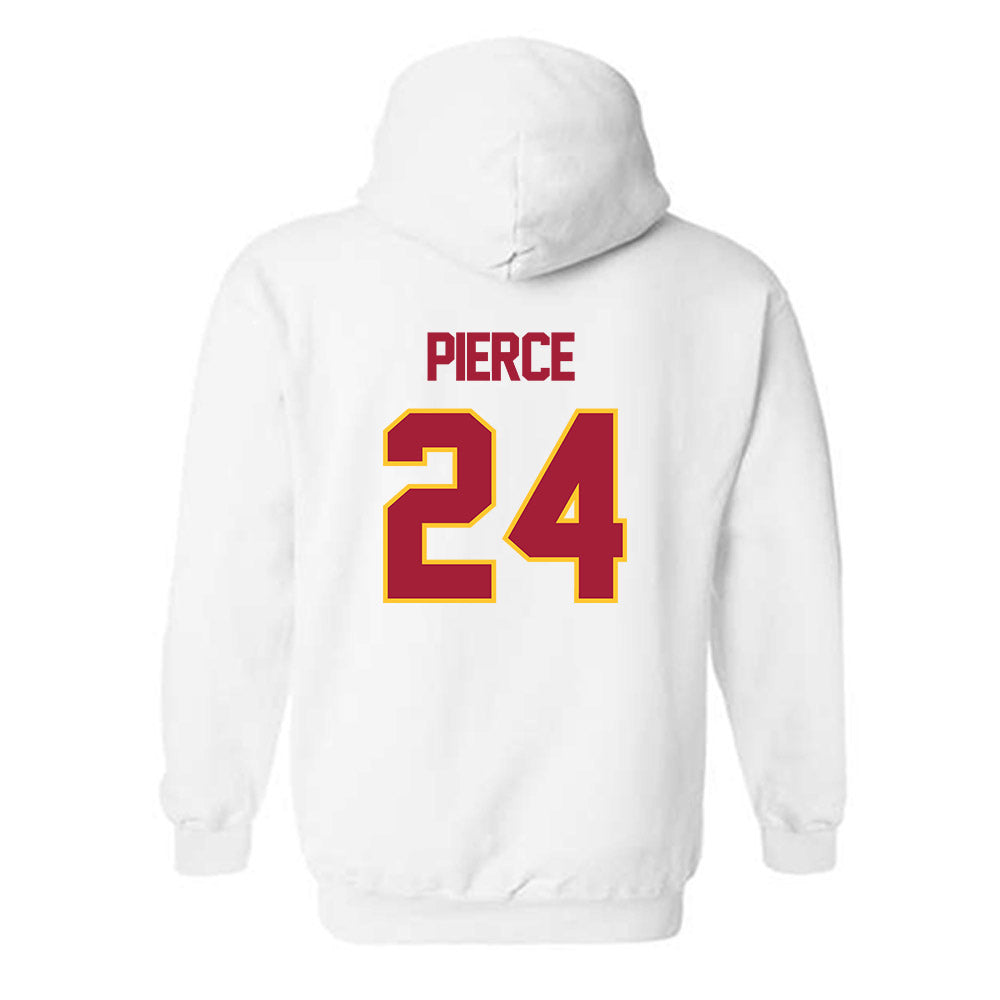 USC - NCAA Football : Christian Pierce - Sports Shersey Hooded Sweatshirt-1