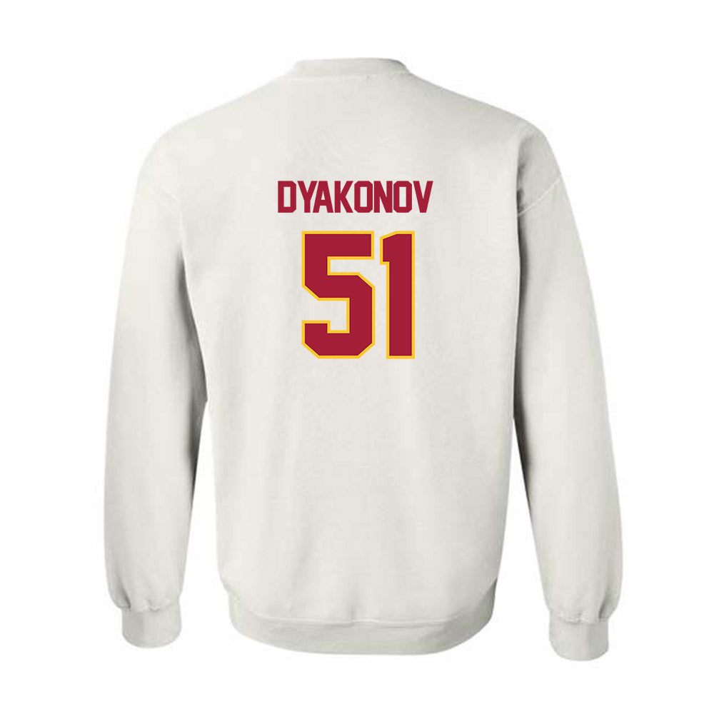 USC - NCAA Football : Vlad Dyakonov - Sports Shersey Crewneck Sweatshirt-1