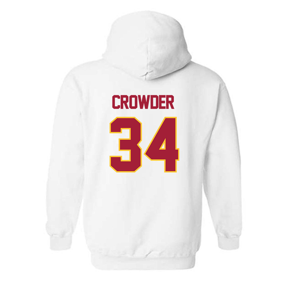USC - NCAA Football : Jayden Crowder - Sports Shersey Hooded Sweatshirt-1