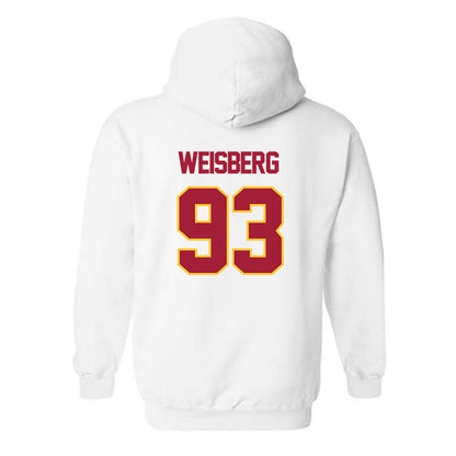 USC - NCAA Football : William Weisberg - Sports Shersey Hooded Sweatshirt-1
