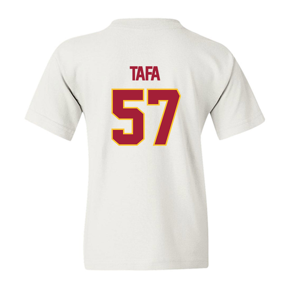 USC - NCAA Football : Esun Tafa - Sports Shersey Youth T-Shirt-1