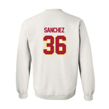 USC - NCAA Football : Rey Sanchez - Sports Shersey Crewneck Sweatshirt-1