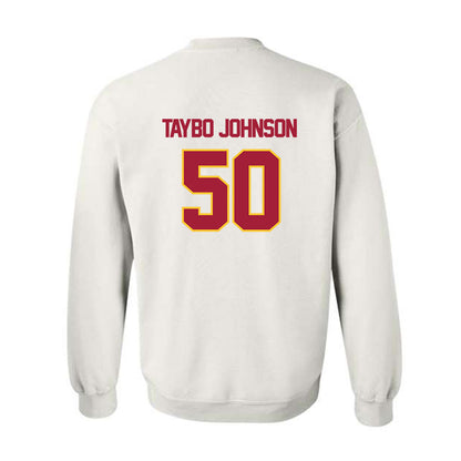 USC - NCAA Football : Taylor "Taybo" Johnson - Sports Shersey Crewneck Sweatshirt-1