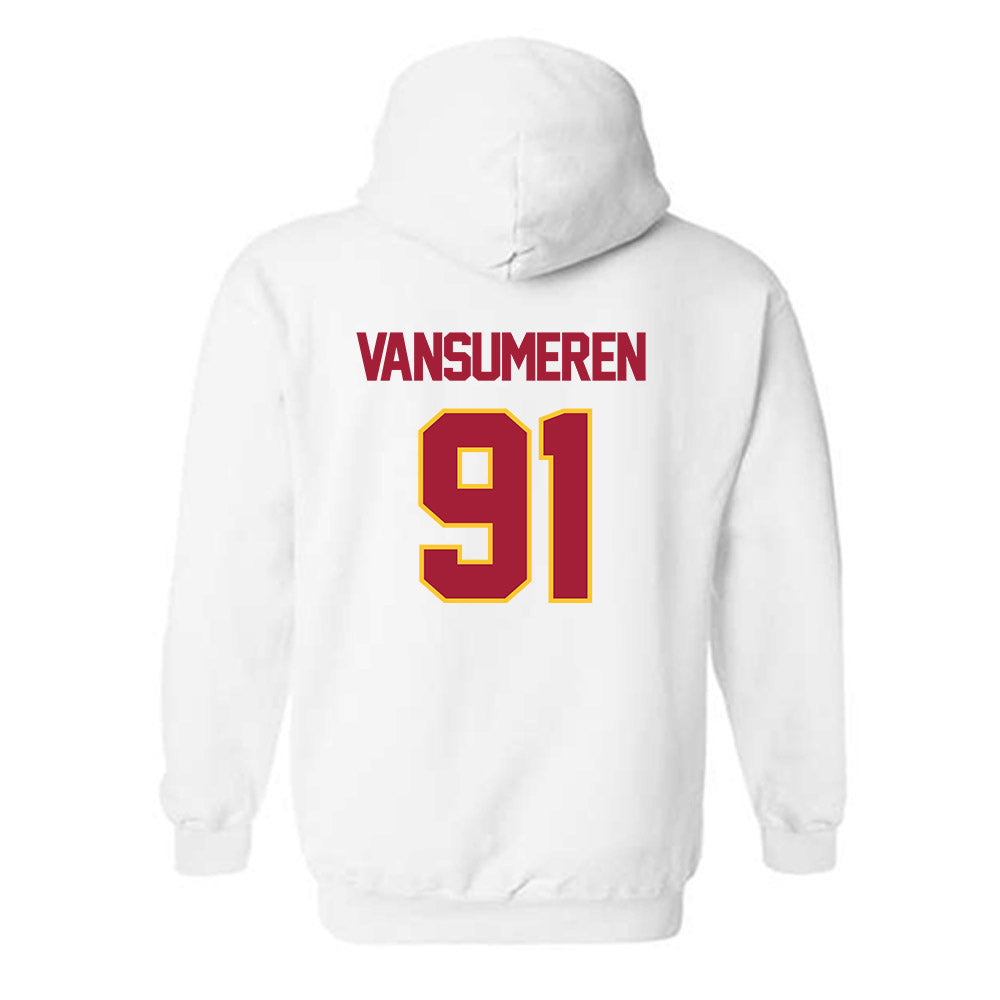 USC - NCAA Football : Alex VanSumeren - Sports Shersey Hooded Sweatshirt-1