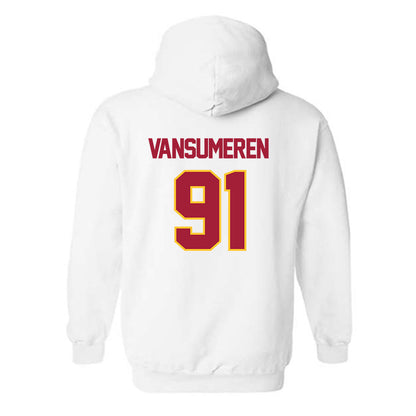 USC - NCAA Football : Alex VanSumeren - Sports Shersey Hooded Sweatshirt-1