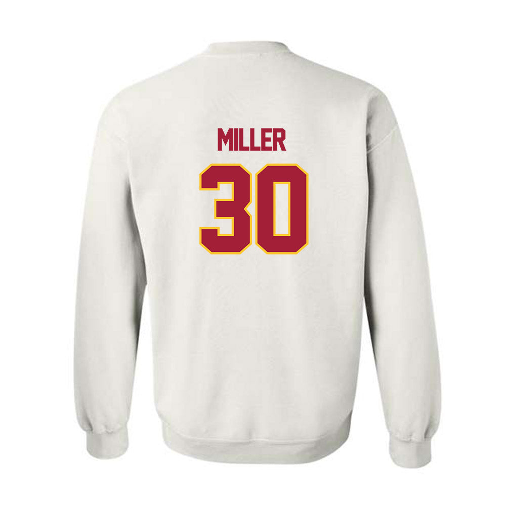 USC - NCAA Football : King Miller - Sports Shersey Crewneck Sweatshirt-1