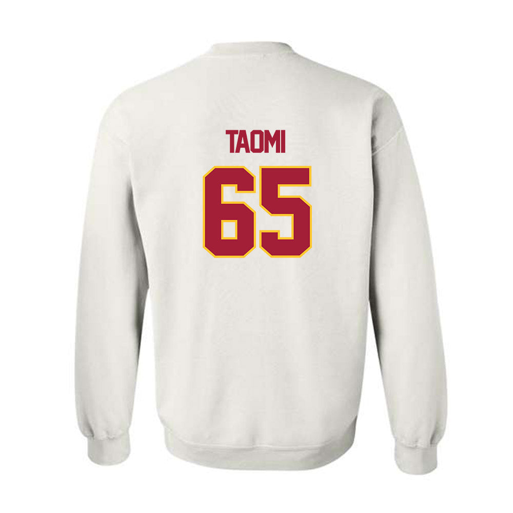 USC - NCAA Football : Erwin Taomi - Sports Shersey Crewneck Sweatshirt-1