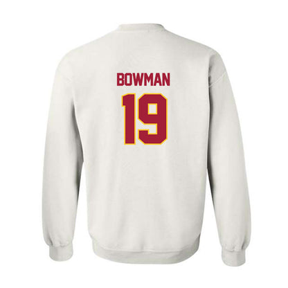 USC - NCAA Football : Mark Bowman - Sports Shersey Crewneck Sweatshirt-1