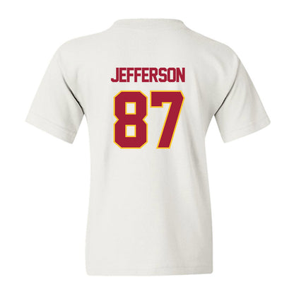 USC - NCAA Football : Josiah Jefferson - Sports Shersey Youth T-Shirt-1