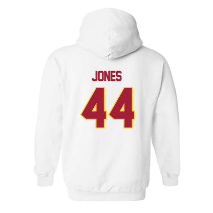 USC - NCAA Football : Braeden Jones - Sports Shersey Hooded Sweatshirt-1