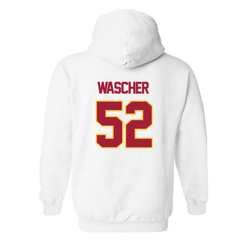 USC - NCAA Football : Willi Wascher - Sports Shersey Hooded Sweatshirt-1