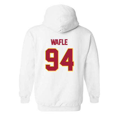 USC - NCAA Football : Luke Wafle - Sports Shersey Hooded Sweatshirt-1