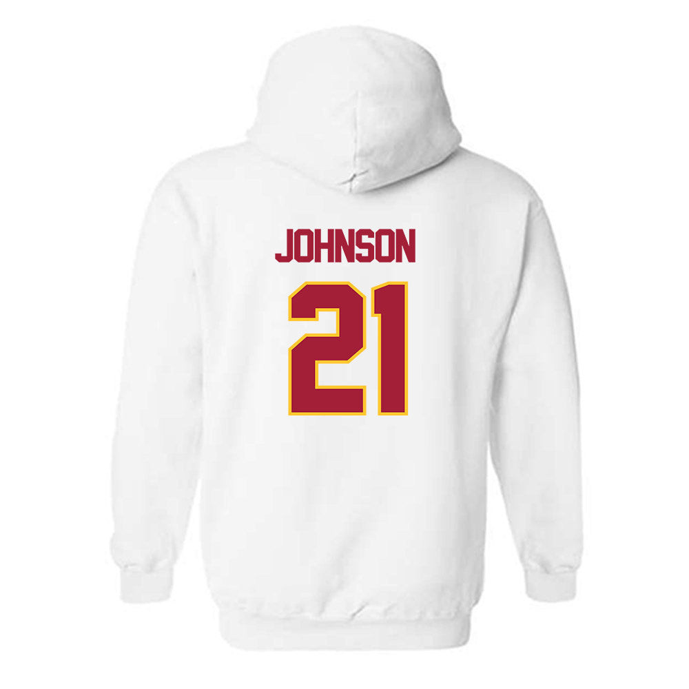 USC - NCAA Football : Chasen Johnson - Sports Shersey Hooded Sweatshirt-1