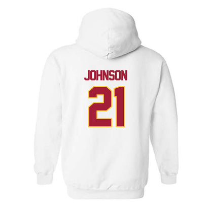 USC - NCAA Football : Chasen Johnson - Sports Shersey Hooded Sweatshirt-1