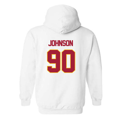 USC - NCAA Football : Jake Johnson - Sports Shersey Hooded Sweatshirt-1