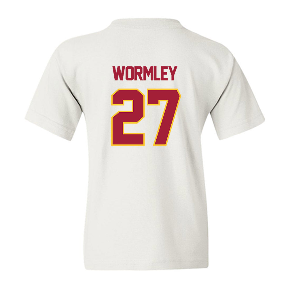 USC - NCAA Football : Riley Wormley - Sports Shersey Youth T-Shirt-1