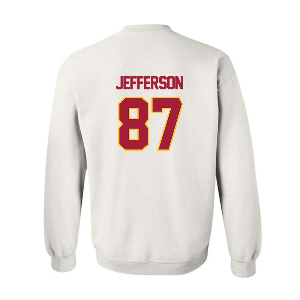 USC - NCAA Football : Josiah Jefferson - Sports Shersey Crewneck Sweatshirt-1