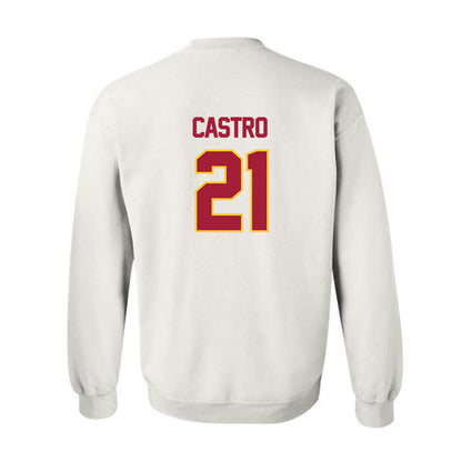 USC - NCAA Football : Trestin Castro - Sports Shersey Crewneck Sweatshirt-1
