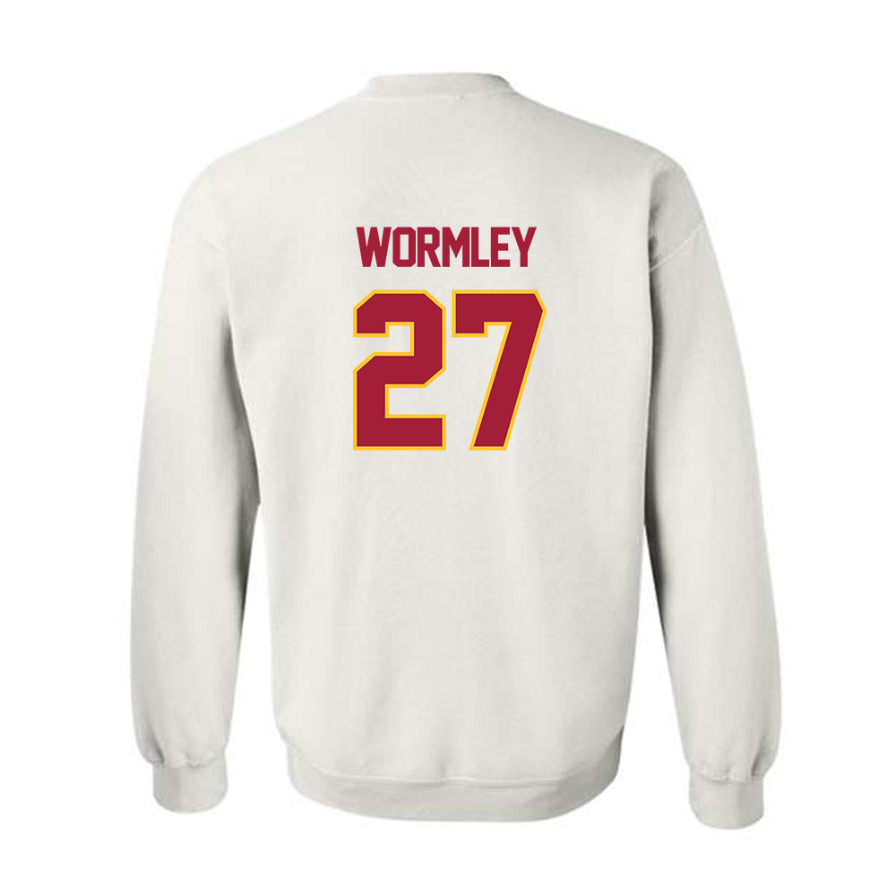 USC - NCAA Football : Riley Wormley - Sports Shersey Crewneck Sweatshirt-1