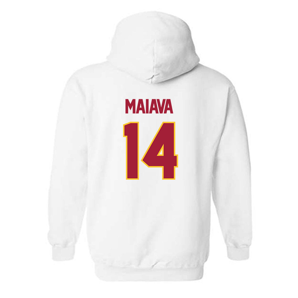 USC - NCAA Football : Jayden Maiava - Sports Shersey Hooded Sweatshirt-1