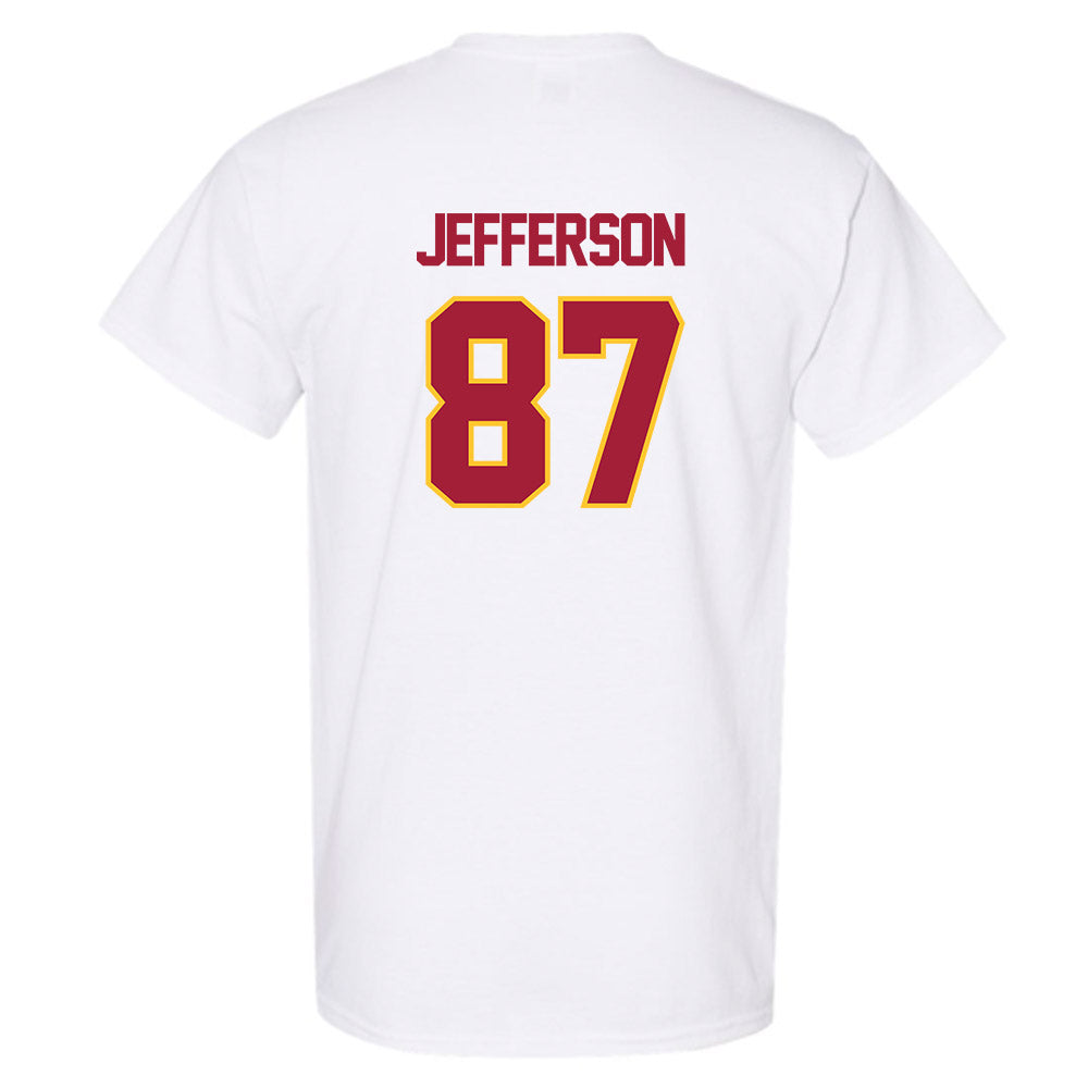 USC - NCAA Football : Josiah Jefferson - Sports Shersey T-Shirt-1