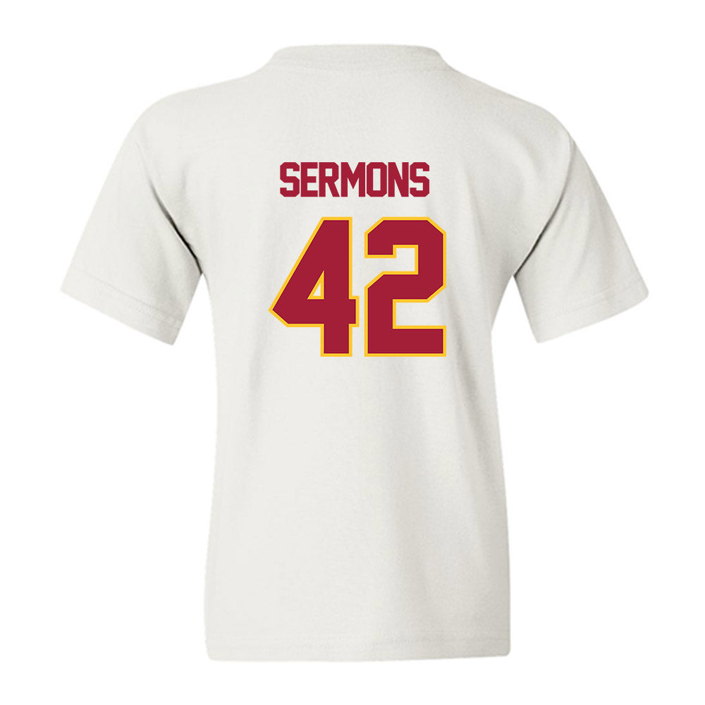 USC - NCAA Football : RJ Sermons - Sports Shersey Youth T-Shirt-1