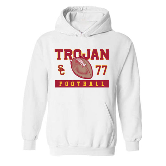 USC - NCAA Football : Alani Noa - Sports Shersey Hooded Sweatshirt-0