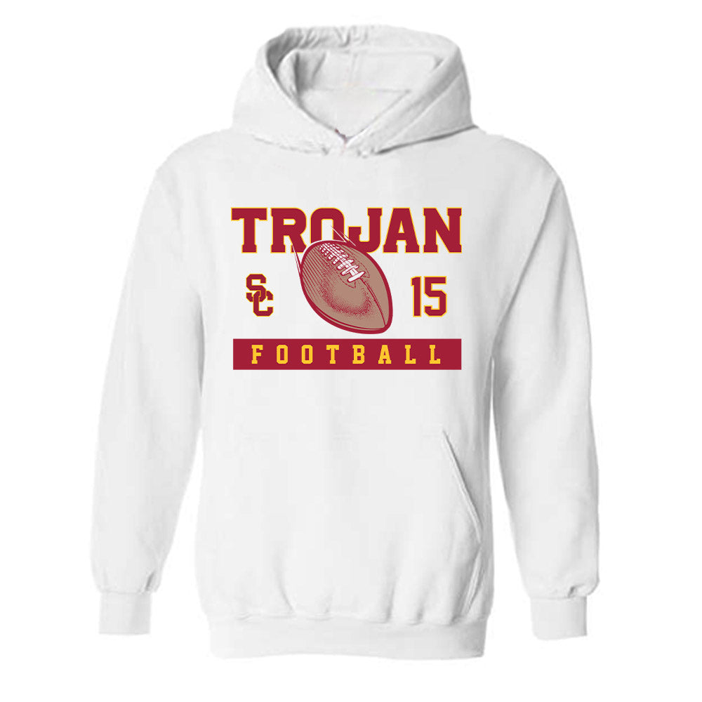 USC - NCAA Football : Jonas Williams - Sports Shersey Hooded Sweatshirt-0