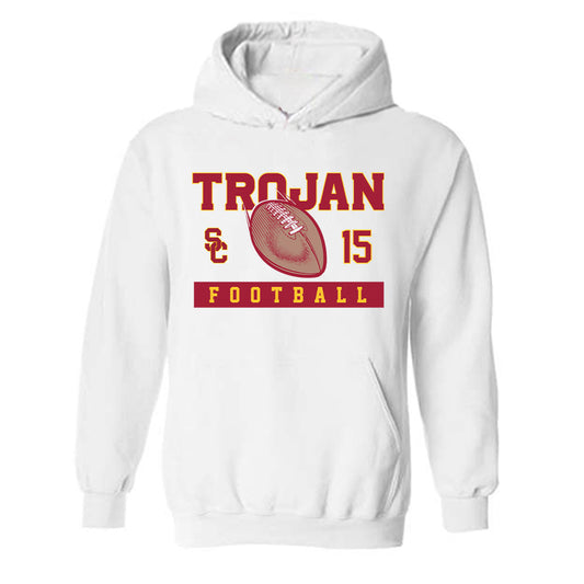 USC - NCAA Football : Jonas Williams - Sports Shersey Hooded Sweatshirt-0