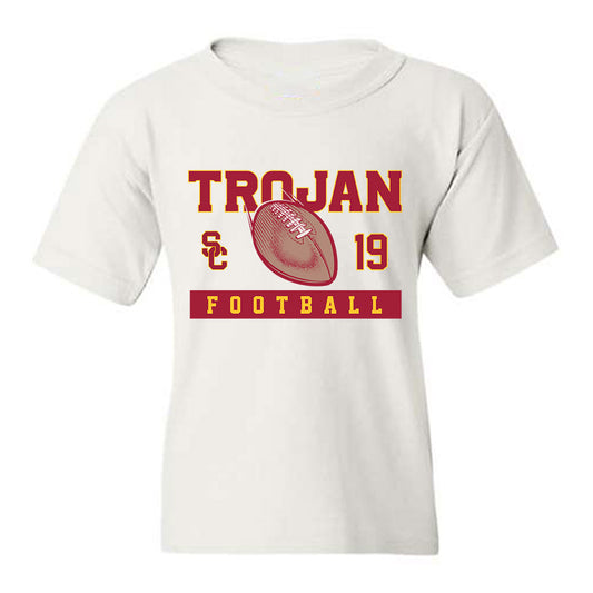 USC - NCAA Football : Bishop Fitzgerald - Sports Shersey Youth T-Shirt-0