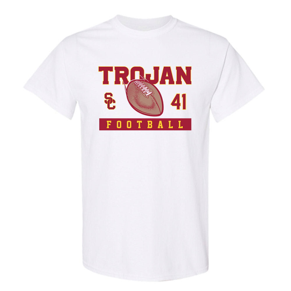USC - NCAA Football : Cian McKelvey - Sports Shersey T-Shirt-0