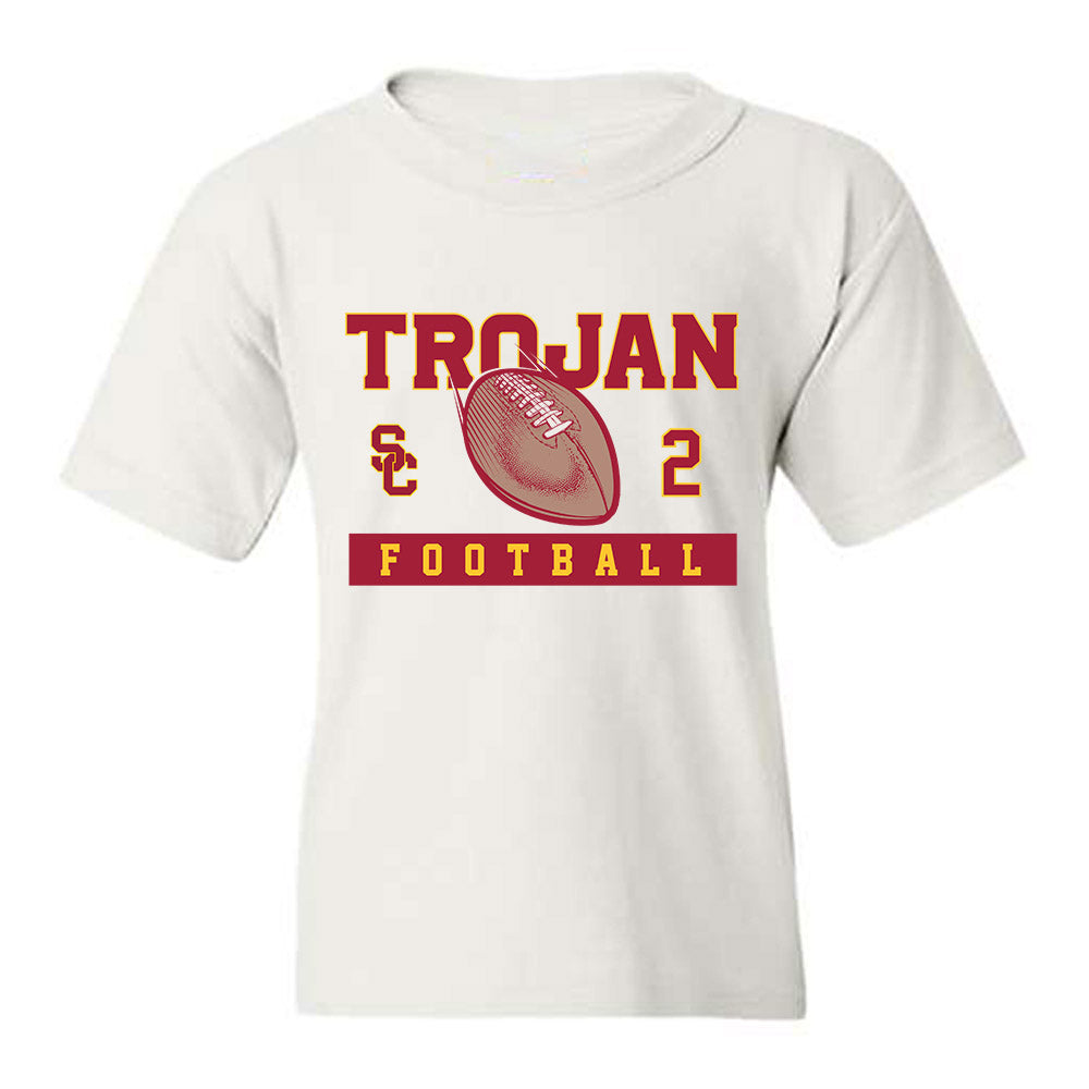 USC - NCAA Football : Rock Hill - Sports Shersey Youth T-Shirt-0