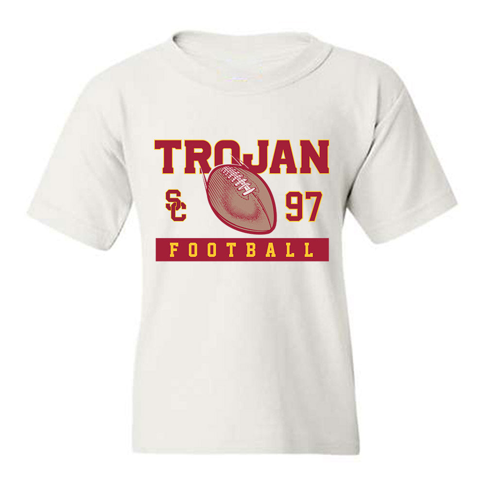 USC - NCAA Football : Jide Abasiri - Sports Shersey Youth T-Shirt-0