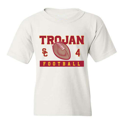 USC - NCAA Football : Trent Mosley - Sports Shersey Youth T-Shirt-0