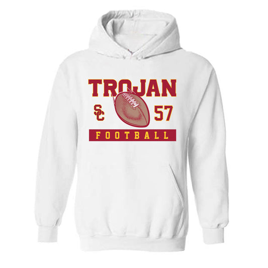USC - NCAA Football : Esun Tafa - Sports Shersey Hooded Sweatshirt-0
