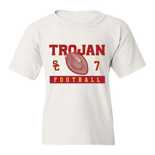 USC - NCAA Football : Kamari Ramsey - Sports Shersey Youth T-Shirt-0