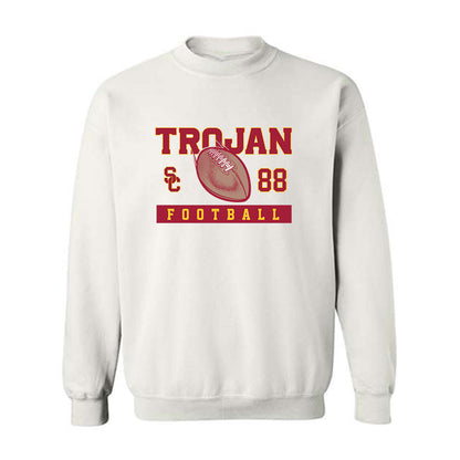 USC - NCAA Football : Taniela Tupou - Sports Shersey Crewneck Sweatshirt-0