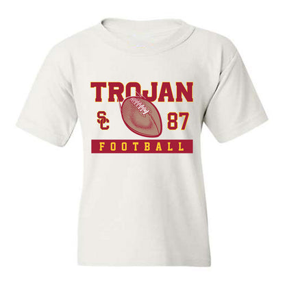 USC - NCAA Football : Josiah Jefferson - Sports Shersey Youth T-Shirt-0