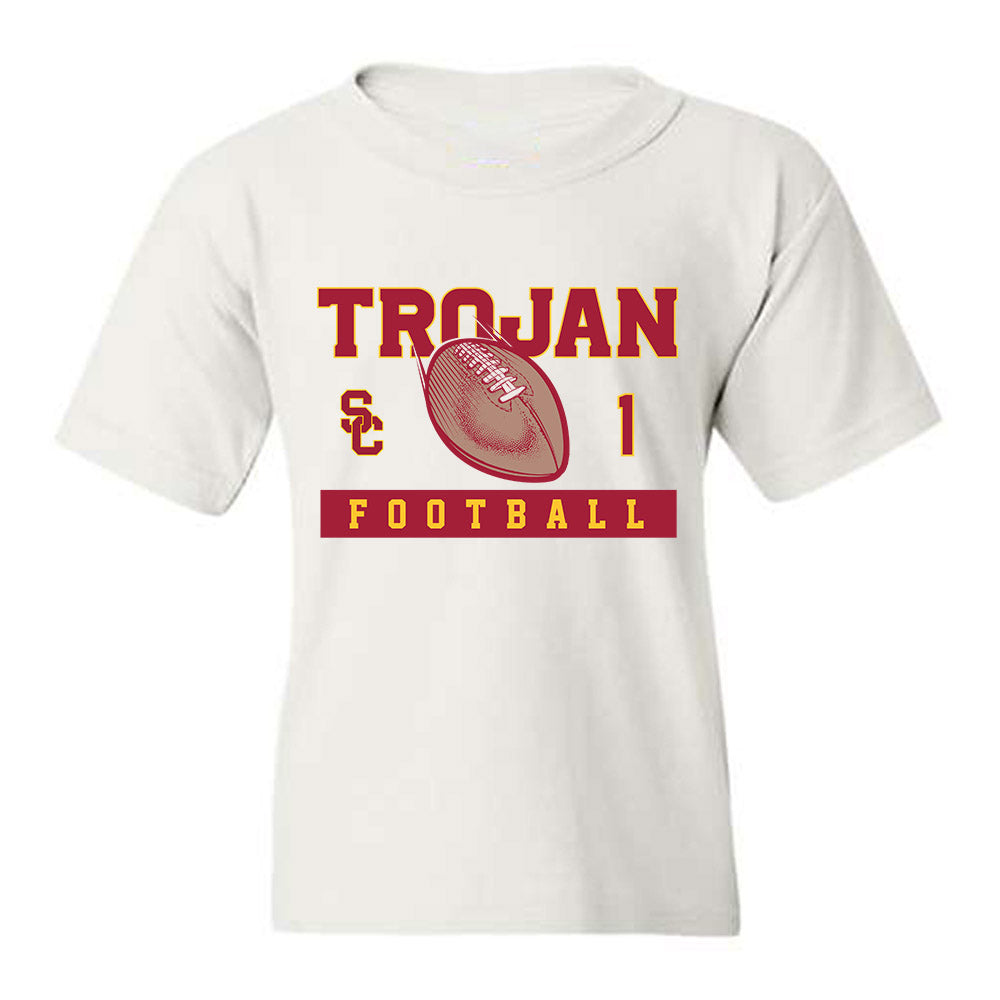 USC - NCAA Football : Kameryn Crawford - Sports Shersey Youth T-Shirt-0