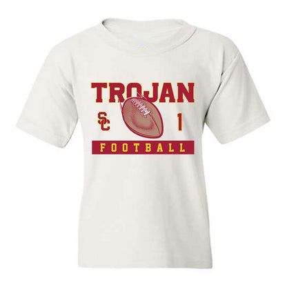 USC - NCAA Football : Kameryn Crawford - Sports Shersey Youth T-Shirt-0