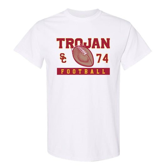 USC - NCAA Football : Justin Tauanuu - Sports Shersey T-Shirt-0