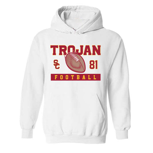 USC - NCAA Football : Brady Jung - Sports Shersey Hooded Sweatshirt-0