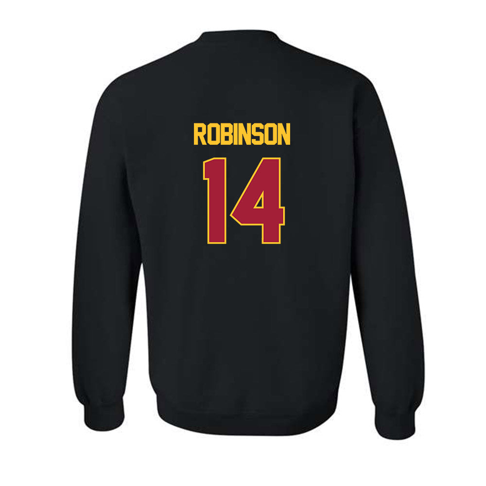 USC - NCAA Football : Ta'Mere Robinson - Sports Shersey Crewneck Sweatshirt-1