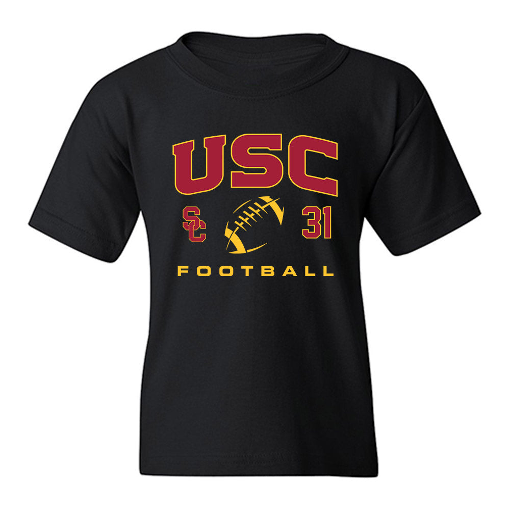 USC - NCAA Football : Madden Riordan - Sports Shersey Youth T-Shirt-0
