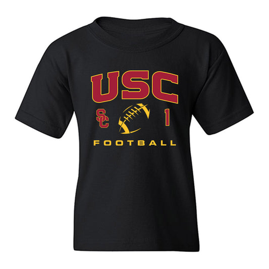 USC - NCAA Football : Boobie Feaster - Sports Shersey Youth T-Shirt-0
