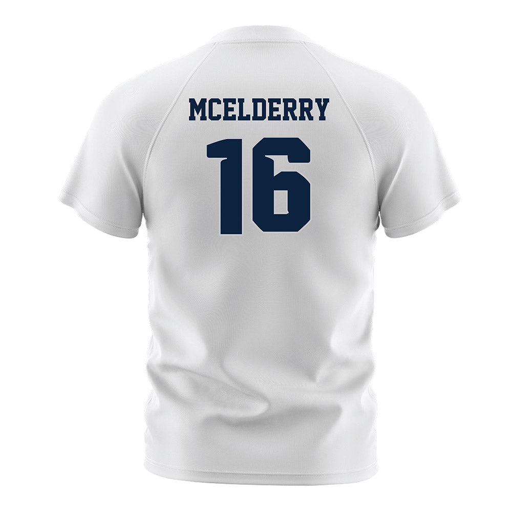 Samford - NCAA Women's Soccer : Brigid McElderry - White Soccer Jersey