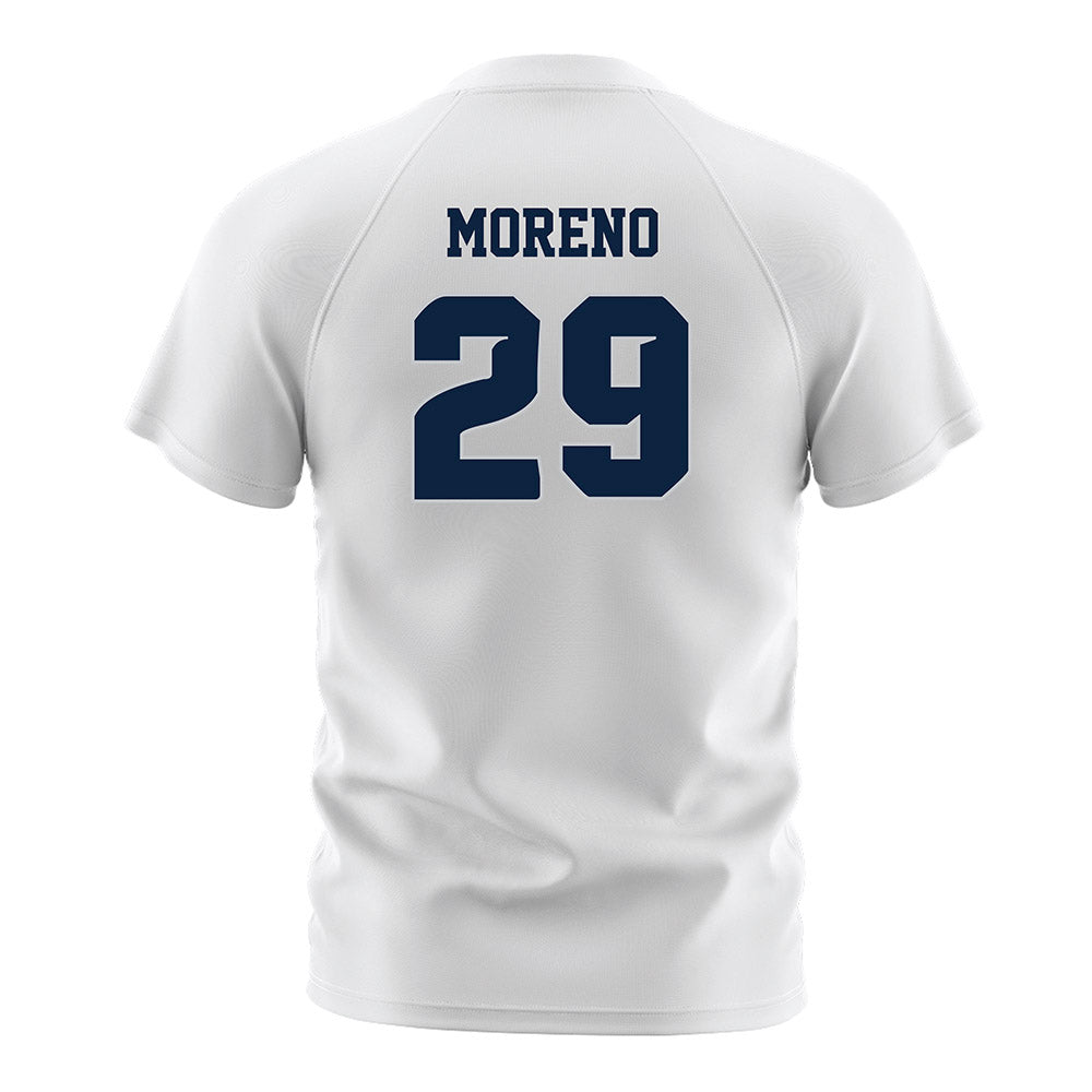 Samford - NCAA Women's Soccer : Isabella Moreno - White Soccer Jersey-1