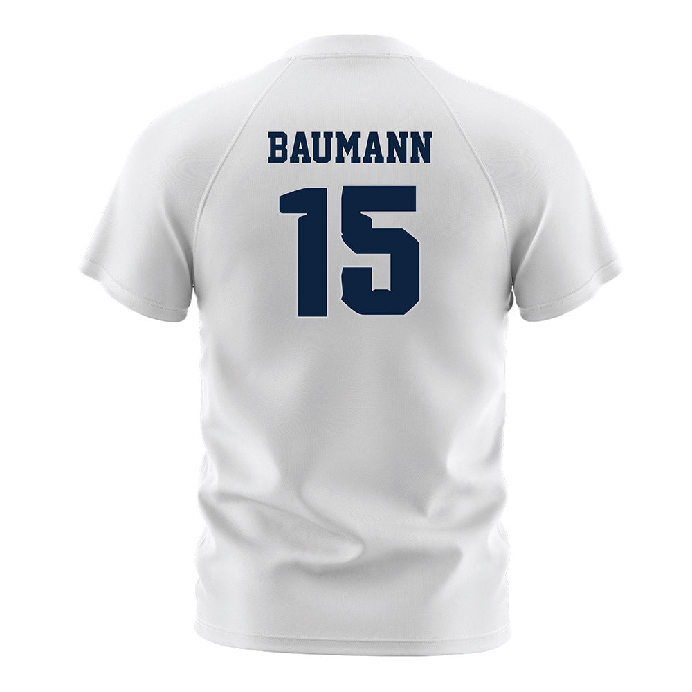 Samford - NCAA Women's Soccer : Ava Baumann - White Soccer Jersey-1