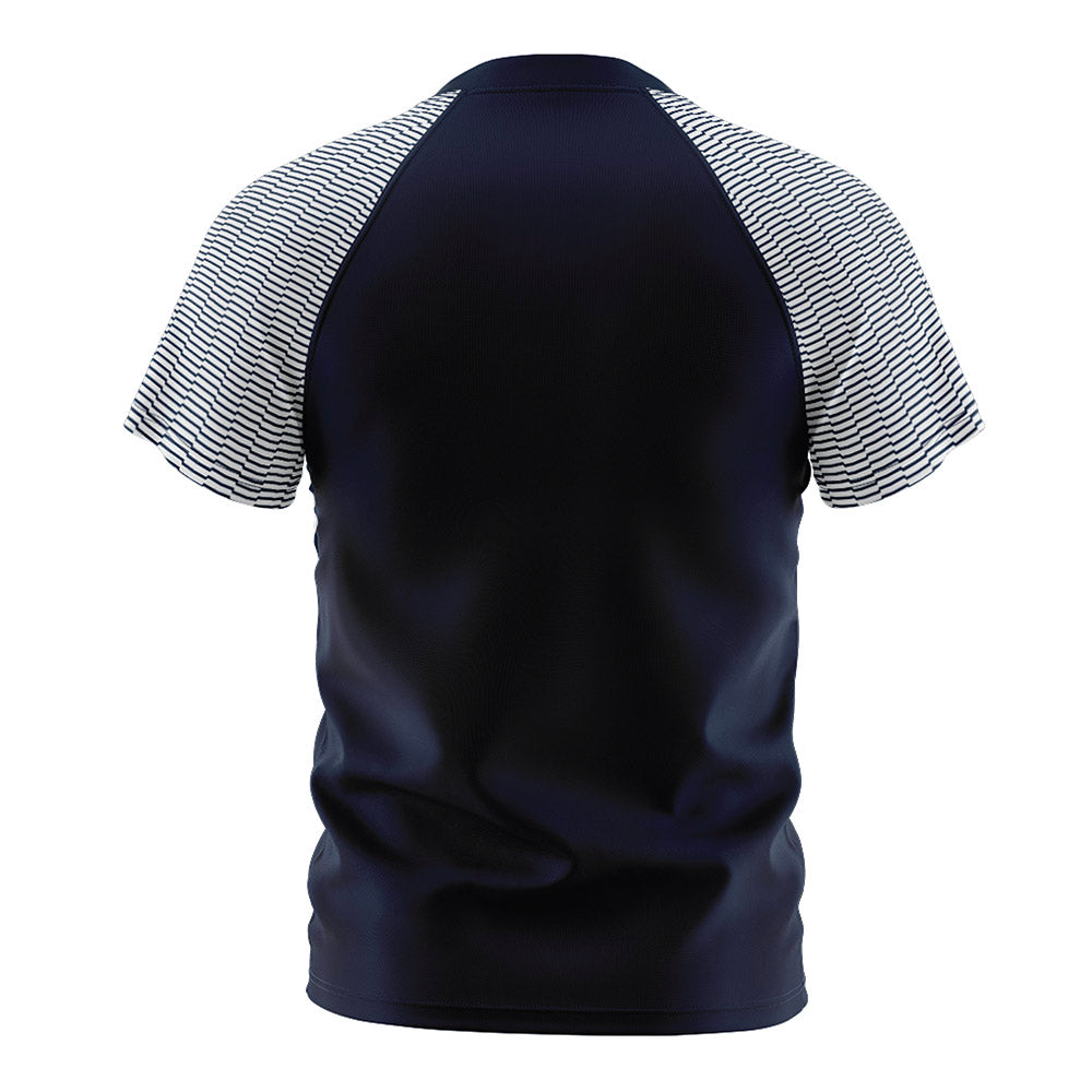 Samford - NCAA Women's Soccer : - Navy Soccer Jersey-1