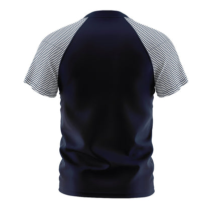 Samford - NCAA Women's Soccer : - Navy Soccer Jersey-1